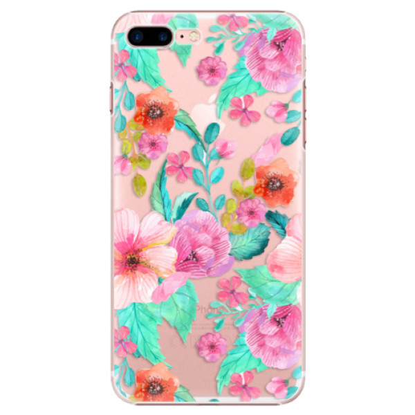 Plastové pouzdro iSaprio - Flower Pattern 01 - iPhone 7 Plus