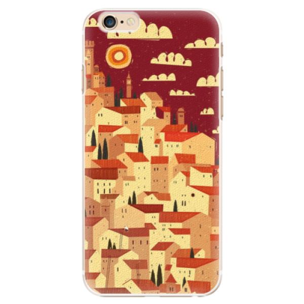 Plastové pouzdro iSaprio - Mountain City - iPhone 6/6S