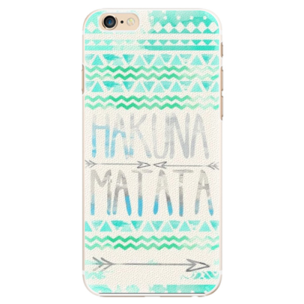 Plastové pouzdro iSaprio - Hakuna Matata Green - iPhone 6/6S