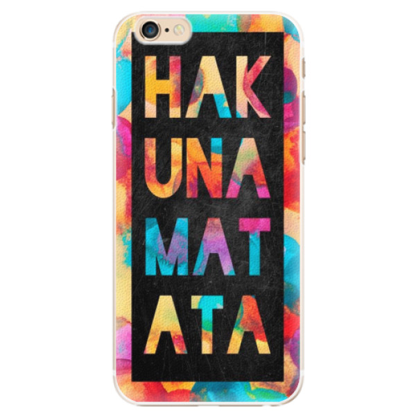 Plastové pouzdro iSaprio - Hakuna Matata 01 - iPhone 6/6S