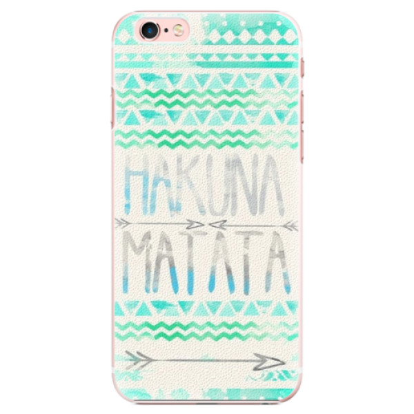 Plastové pouzdro iSaprio - Hakuna Matata Green - iPhone 6 Plus/6S Plus