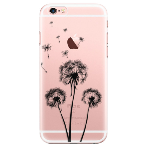 Plastové pouzdro iSaprio - Three Dandelions - black - iPhone 6 Plus/6S Plus