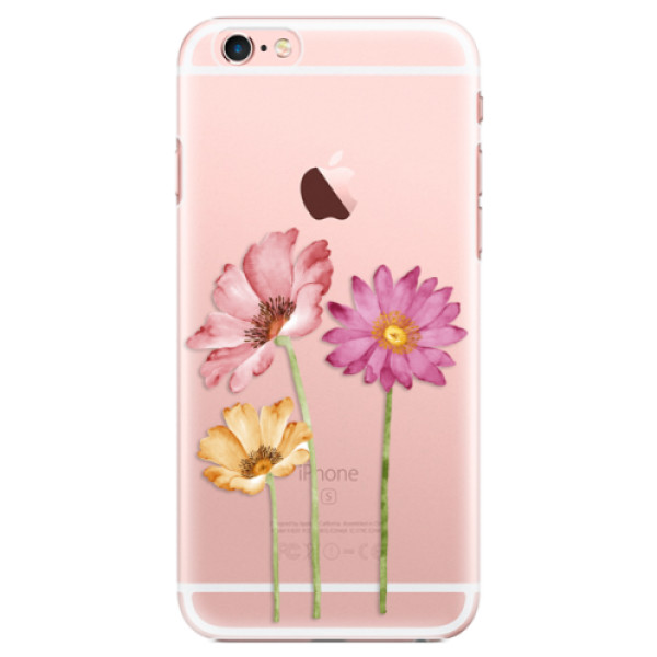 Plastové pouzdro iSaprio - Three Flowers - iPhone 6 Plus/6S Plus