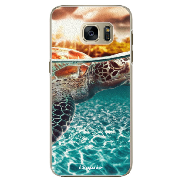 Plastové pouzdro iSaprio - Turtle 01 - Samsung Galaxy S7