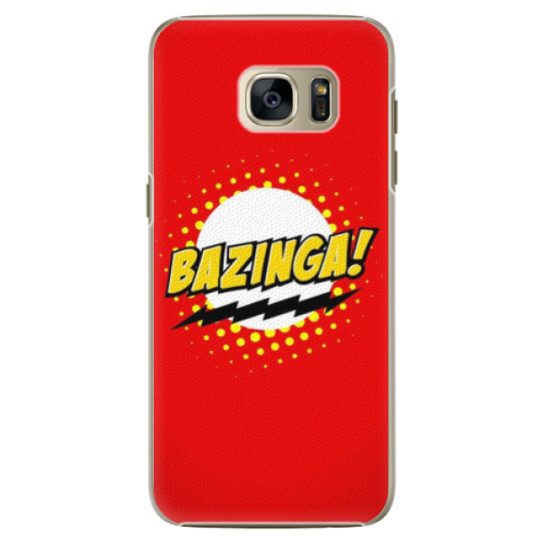 Plastové pouzdro iSaprio - Bazinga 01 - Samsung Galaxy S7