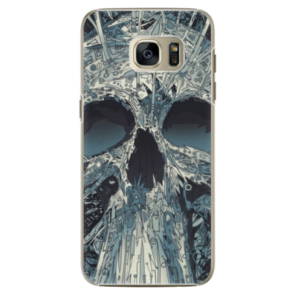 Plastové pouzdro iSaprio Abstract Skull na mobil Samsung Galaxy S7 (Plastový obal, kryt, pouzdro iSaprio Abstract Skull na mobilní telefon Samsung Galaxy S7)
