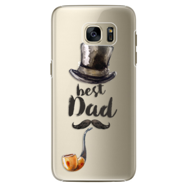 Plastové pouzdro iSaprio - Best Dad - Samsung Galaxy S7
