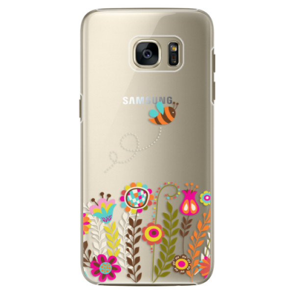 Plastové pouzdro iSaprio - Bee 01 - Samsung Galaxy S7