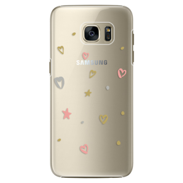 Plastové pouzdro iSaprio - Lovely Pattern - Samsung Galaxy S7