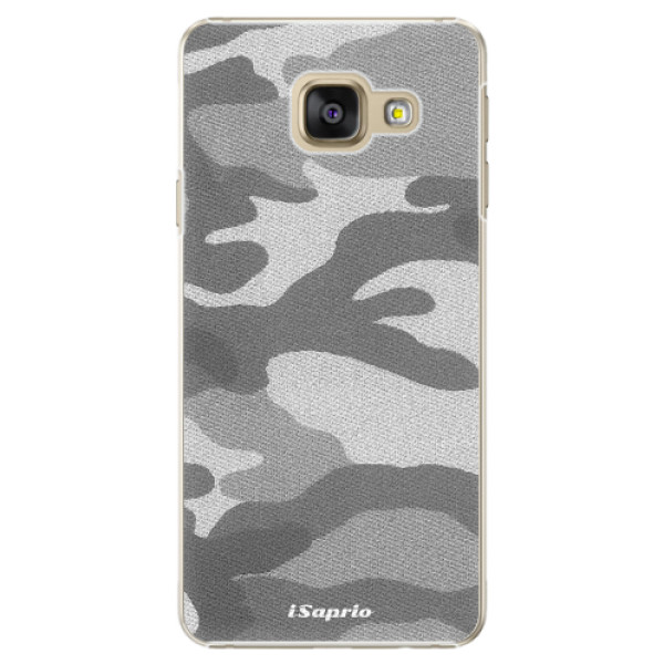 Plastové pouzdro iSaprio - Gray Camuflage 02 - Samsung Galaxy A3 2016