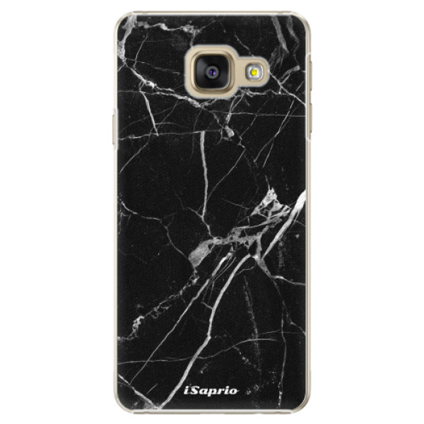 Plastové pouzdro iSaprio - Black Marble 18 - Samsung Galaxy A3 2016
