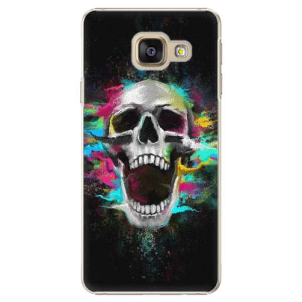 Plastové pouzdro iSaprio - Skull in Colors - Samsung Galaxy A3 2016