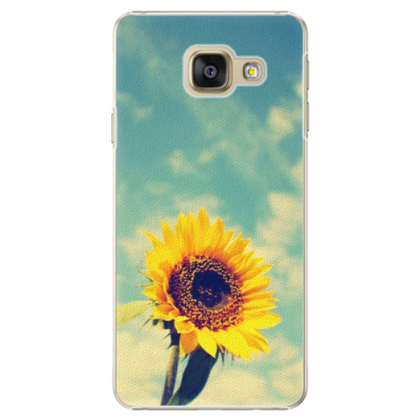 Plastové pouzdro iSaprio - Sunflower 01 - Samsung Galaxy A3 2016