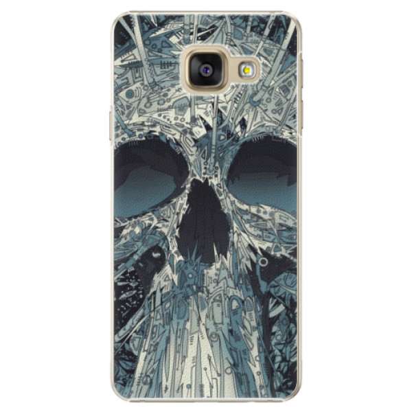 Plastové pouzdro iSaprio - Abstract Skull - Samsung Galaxy A3 2016