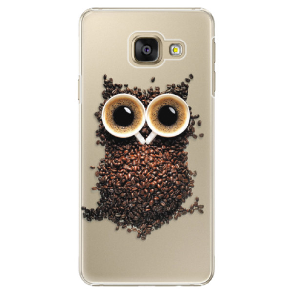 Plastové pouzdro iSaprio - Owl And Coffee - Samsung Galaxy A3 2016