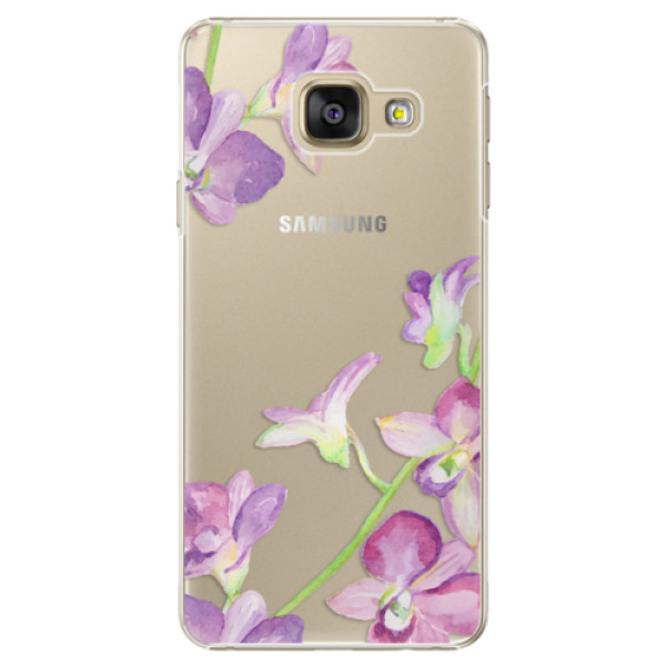 Plastové pouzdro iSaprio - Purple Orchid - Samsung Galaxy A3 2016
