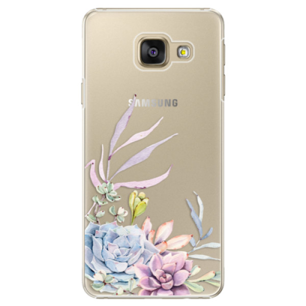 Plastové pouzdro iSaprio - Succulent 01 - Samsung Galaxy A3 2016