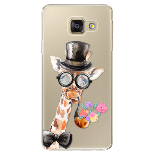 Plastové pouzdro iSaprio - Sir Giraffe - Samsung Galaxy A5 2016