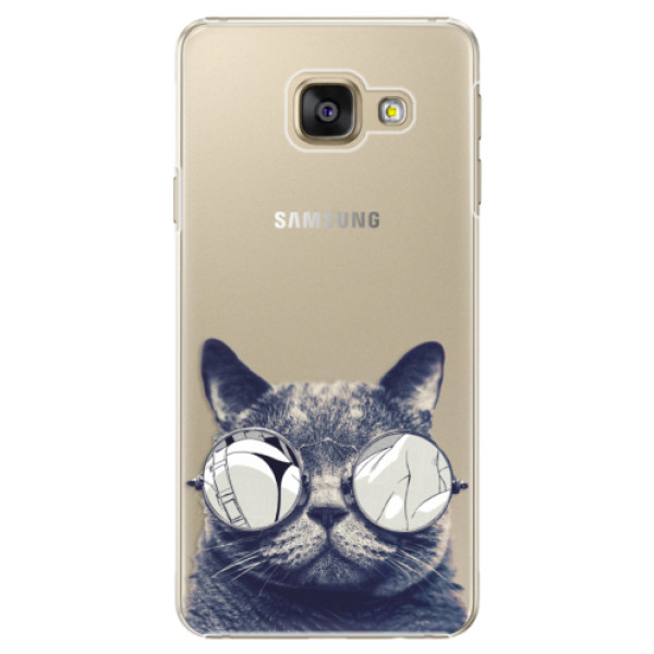 Plastové pouzdro iSaprio - Crazy Cat 01 - Samsung Galaxy A5 2016