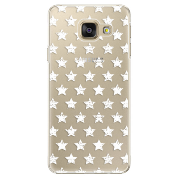 Plastové pouzdro iSaprio - Stars Pattern - white - Samsung Galaxy A5 2016