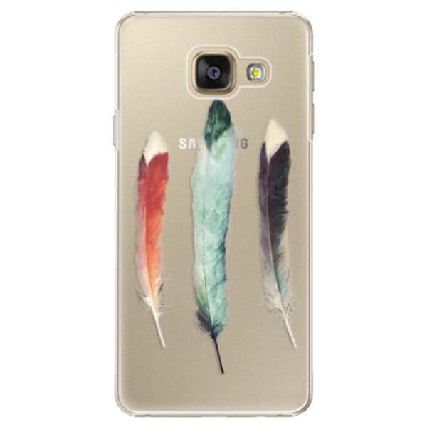 Plastové pouzdro iSaprio - Three Feathers - Samsung Galaxy A5 2016