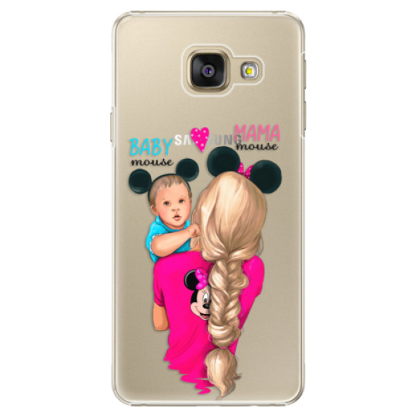 Plastové pouzdro iSaprio - Mama Mouse Blonde and Boy - Samsung Galaxy A5 2016