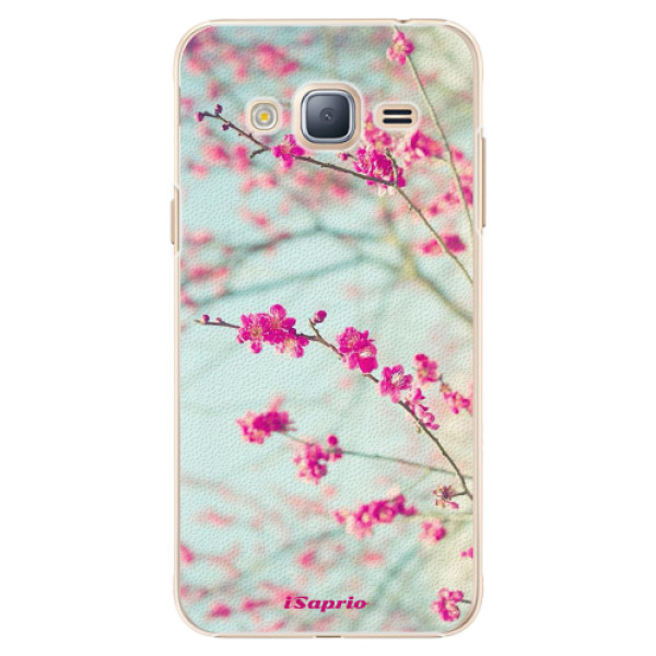 Plastové pouzdro iSaprio Blossom 01 na mobil Samsung Galaxy J3 2016 (Plastový obal, kryt, pouzdro iSaprio Blossom 01 na mobilní telefon Samsung Galaxy J3 2016)