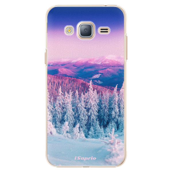 Plastové pouzdro iSaprio - Winter 01 - Samsung Galaxy J3 2016