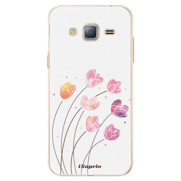 Plastové pouzdro iSaprio - Flowers 14 - Samsung Galaxy J3 2016