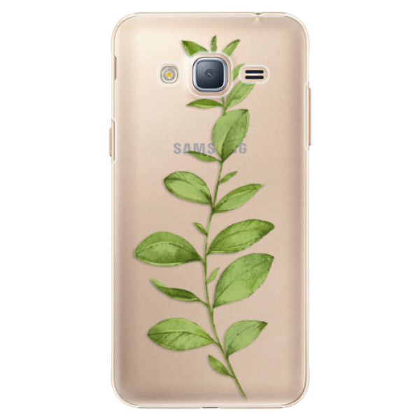 Plastové pouzdro iSaprio - Green Plant 01 - Samsung Galaxy J3 2016