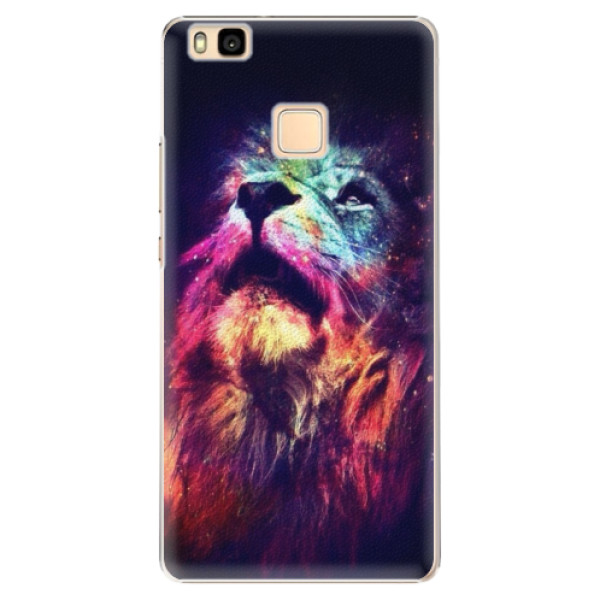 Plastové pouzdro iSaprio Lion in Colors na mobil Huawei P9 Lite (Plastový obal, kryt, pouzdro iSaprio Lion in Colors na mobilní telefon Huawei P9 Lite)
