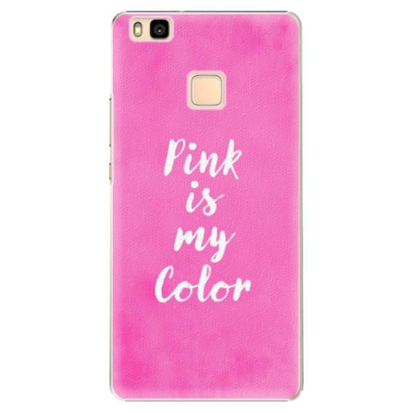 Plastové pouzdro iSaprio Pink is my color na mobil Huawei P9 Lite (Plastový obal, kryt, pouzdro iSaprio Pink is my color na mobilní telefon Huawei P9 Lite)