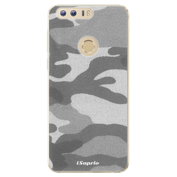 Plastové pouzdro iSaprio - Gray Camuflage 02 - Huawei Honor 8