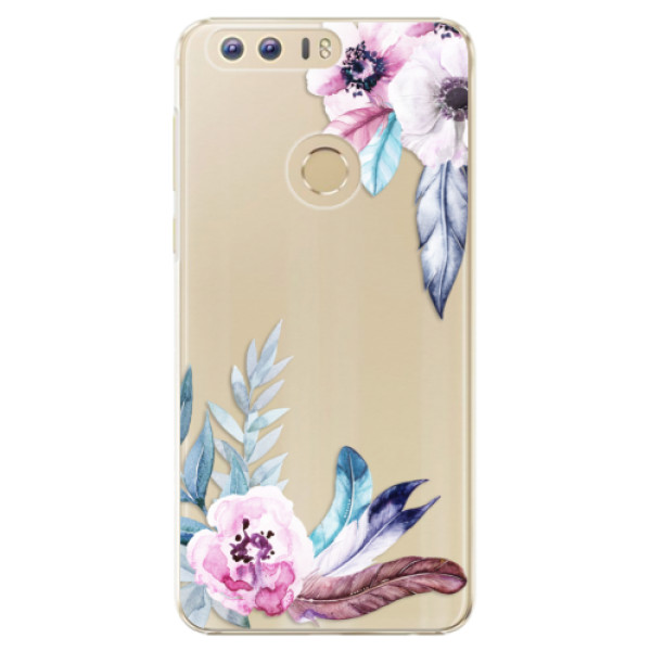 Plastové pouzdro iSaprio - Flower Pattern 04 - Huawei Honor 8