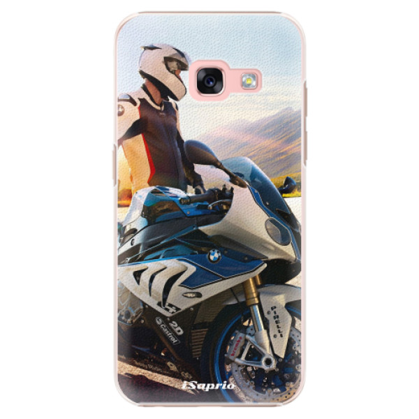 Plastové pouzdro iSaprio - Motorcycle 10 - Samsung Galaxy A3 2017