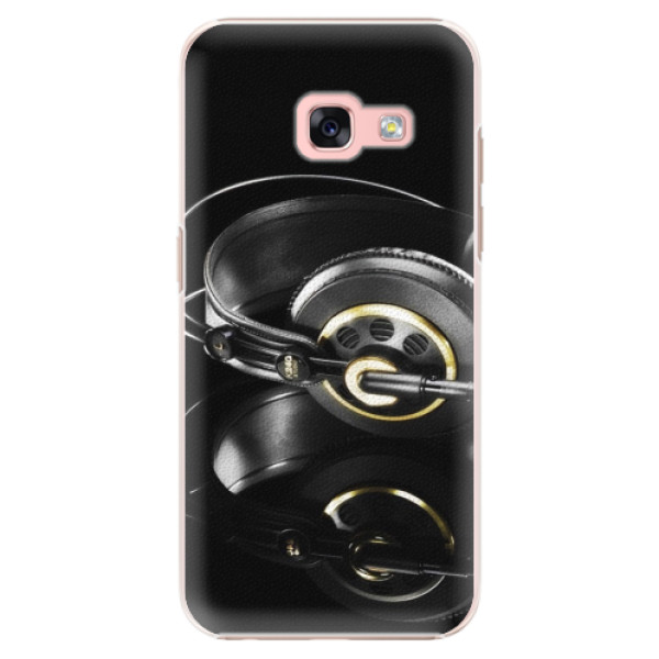 Plastové pouzdro iSaprio - Headphones 02 - Samsung Galaxy A3 2017