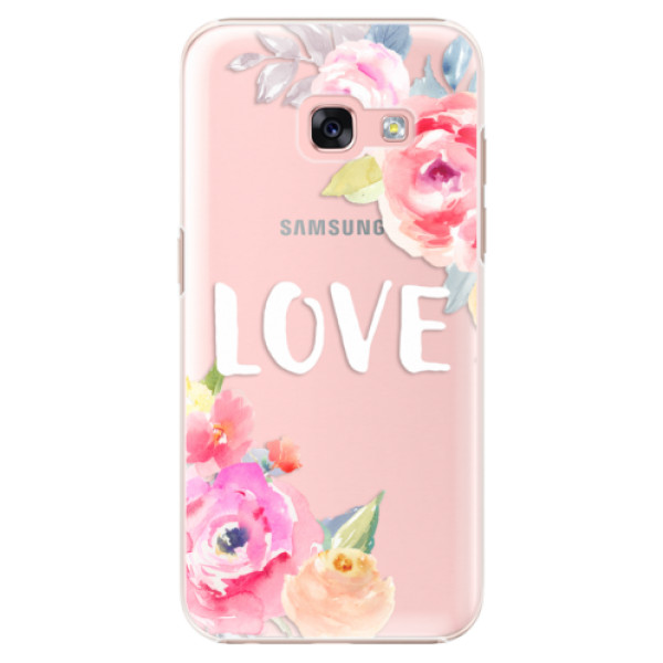 Plastové pouzdro iSaprio - Love - Samsung Galaxy A3 2017