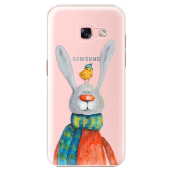 Plastové pouzdro iSaprio - Rabbit And Bird - Samsung Galaxy A3 2017