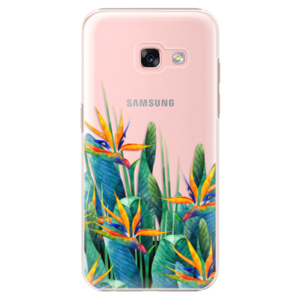 Plastové pouzdro iSaprio - Exotic Flowers - Samsung Galaxy A3 2017