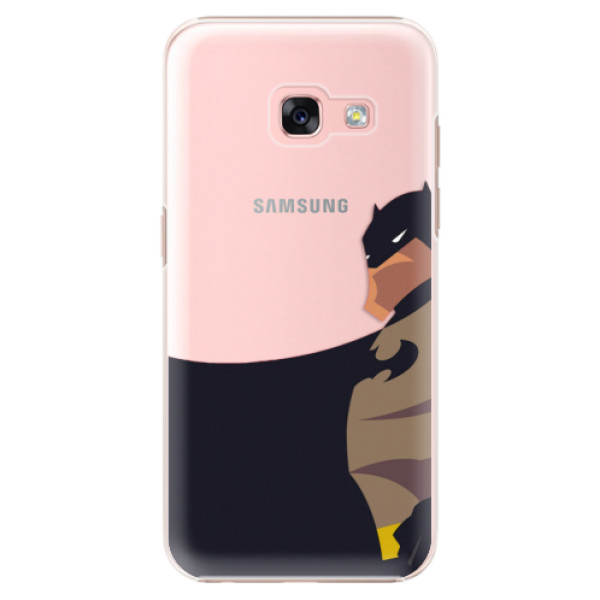 Plastové pouzdro iSaprio BaT Comics na mobil Samsung Galaxy A3 2017 - poslední kus za tuto cenu (Plastový obal, kryt, pouzdro iSaprio BaT Comics na mobilní telefon Samsung Galaxy A3 2017)