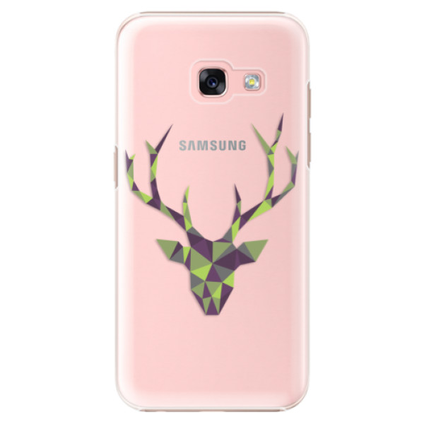 Plastové pouzdro iSaprio - Deer Green - Samsung Galaxy A3 2017