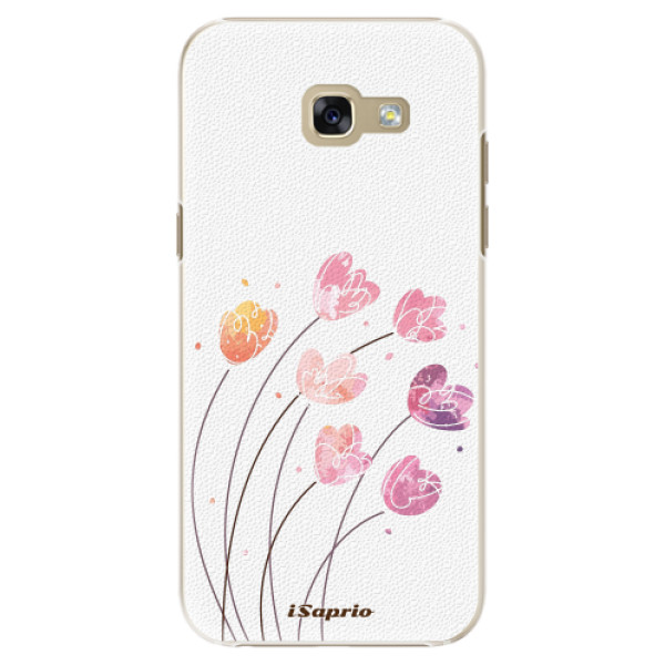 Plastové pouzdro iSaprio Květinky 14 na mobil Samsung Galaxy A5 2017 (Plastový kryt, obal, pouzdro iSaprio Květinky 14 na mobilní telefon Samsung Galaxy A5 2017)
