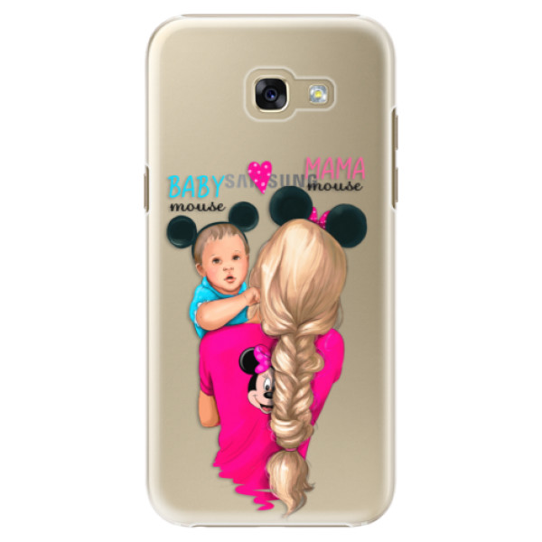 Plastové pouzdro iSaprio - Mama Mouse Blonde and Boy - Samsung Galaxy A5 2017