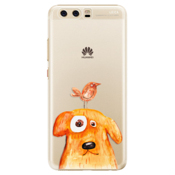 Plastové pouzdro iSaprio - Dog And Bird - Huawei P10