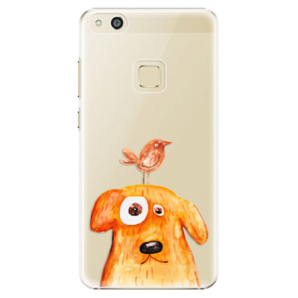 Plastové pouzdro iSaprio - Dog And Bird - Huawei P10 Lite