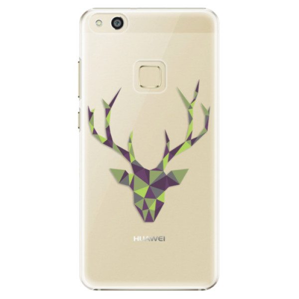 Levně Plastové pouzdro iSaprio - Deer Green - Huawei P10 Lite