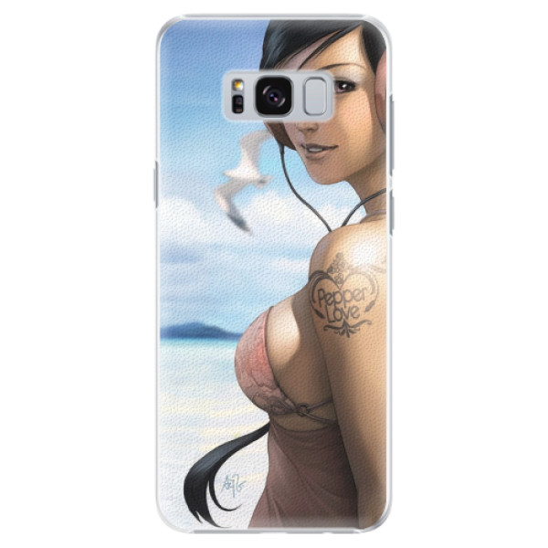 Plastové pouzdro iSaprio - Girl 02 - Samsung Galaxy S8 Plus
