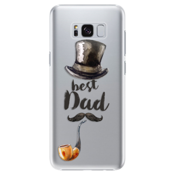 Plastové pouzdro iSaprio - Best Dad - Samsung Galaxy S8 Plus