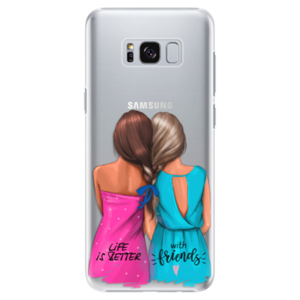 Plastové pouzdro iSaprio - Best Friends - Samsung Galaxy S8 Plus