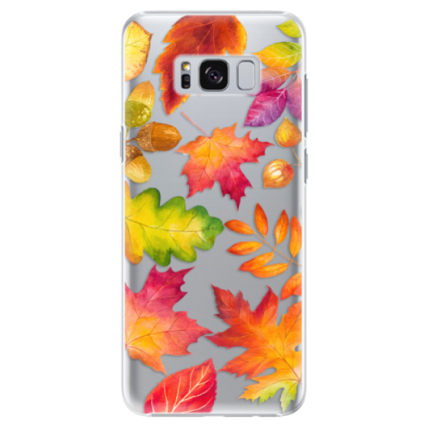 Plastové pouzdro iSaprio - Autumn Leaves 01 - Samsung Galaxy S8 Plus